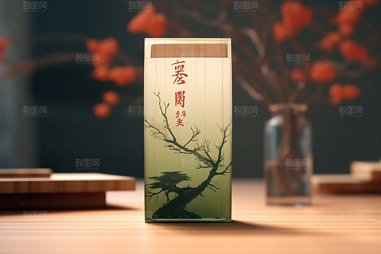 茶叶包装包装设计立体模型