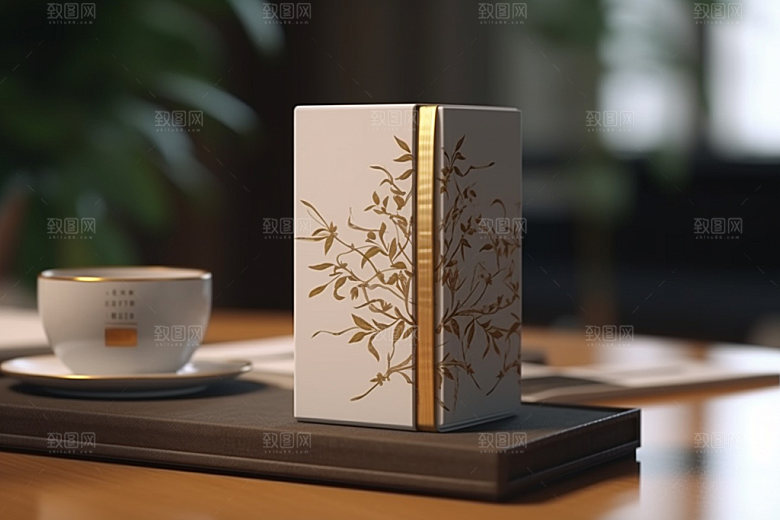 茶叶包装中国风包装设计模型