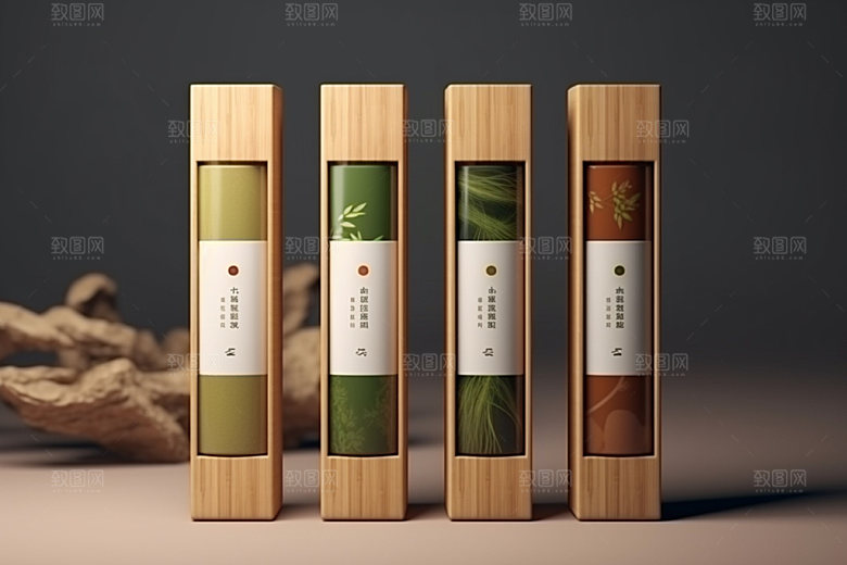 茶叶包装包装设计立体模型