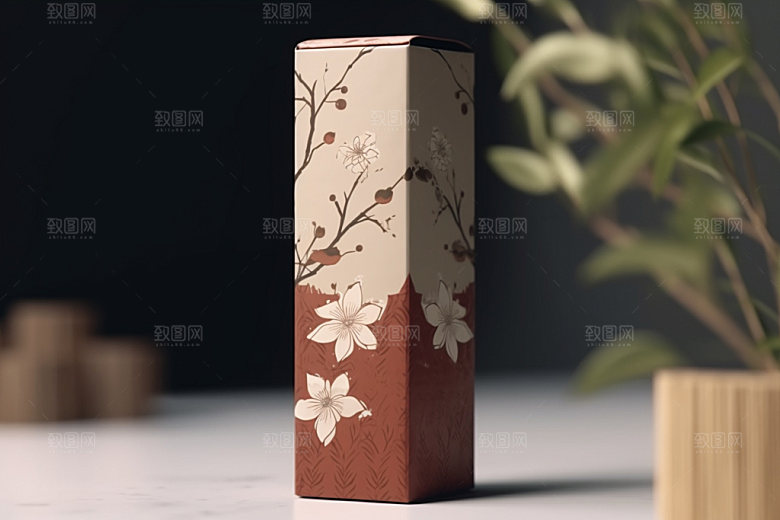 茶叶包装包装设计中国风模型