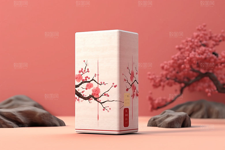 茶叶包装茶叶罐包装设计模型