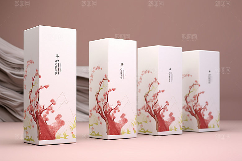 茶叶包装包装设计立体模型