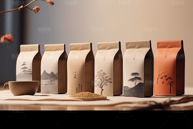 茶叶包装3D茶叶罐模型