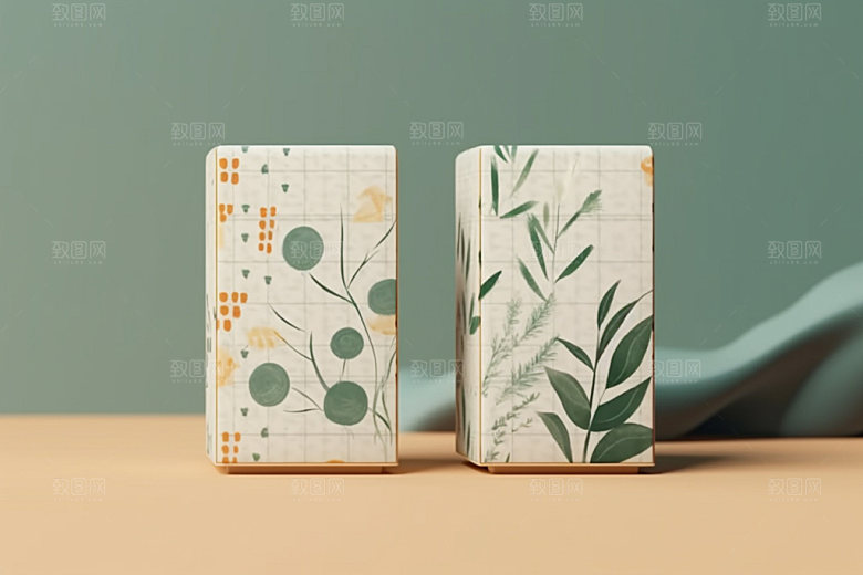 茶叶包装传统中式模型