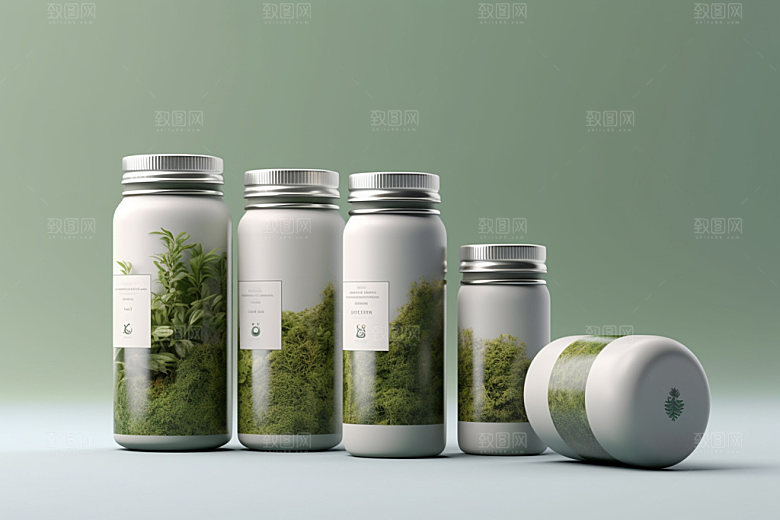 茶叶包装立体中国风模型