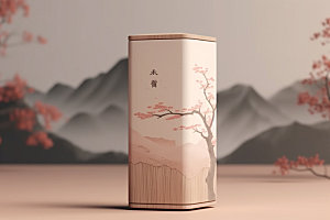 茶叶包装立体3D模型