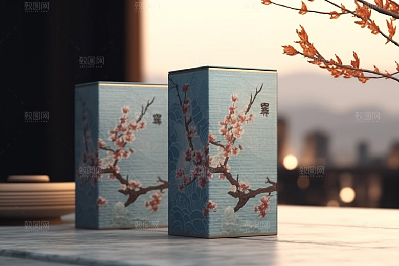 茶叶包装3D茶叶罐模型