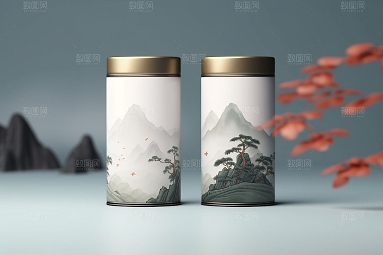 茶叶包装3D包装设计模型