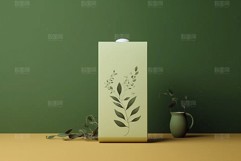 茶叶包装包装设计中式模型