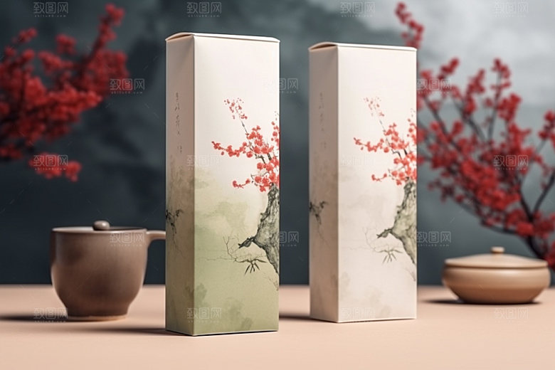 茶叶包装3D包装设计模型