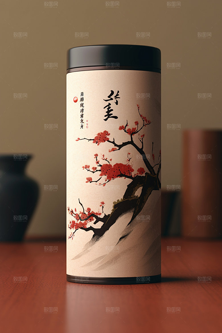 茶叶包装立体包装设计模型