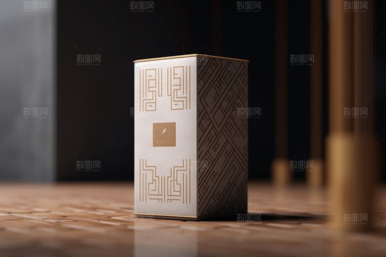 茶叶包装传统立体模型