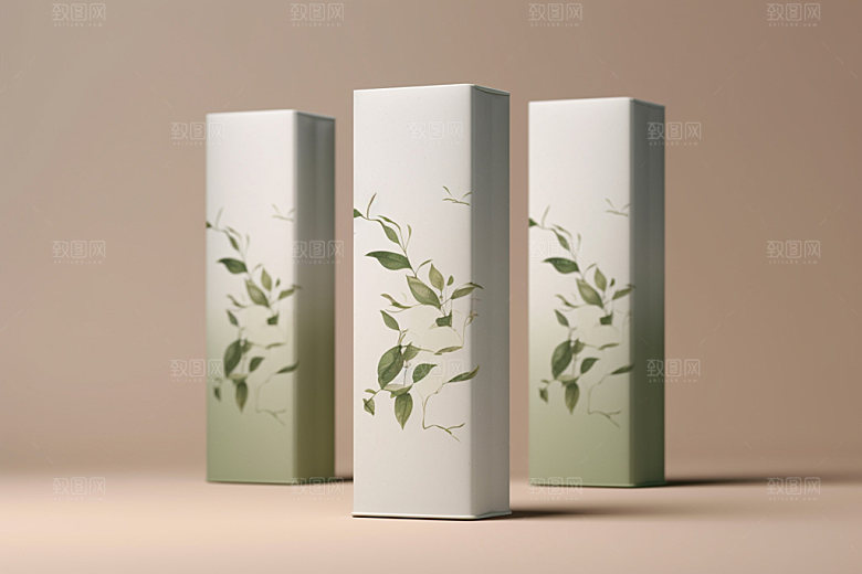 茶叶包装立体中国风模型
