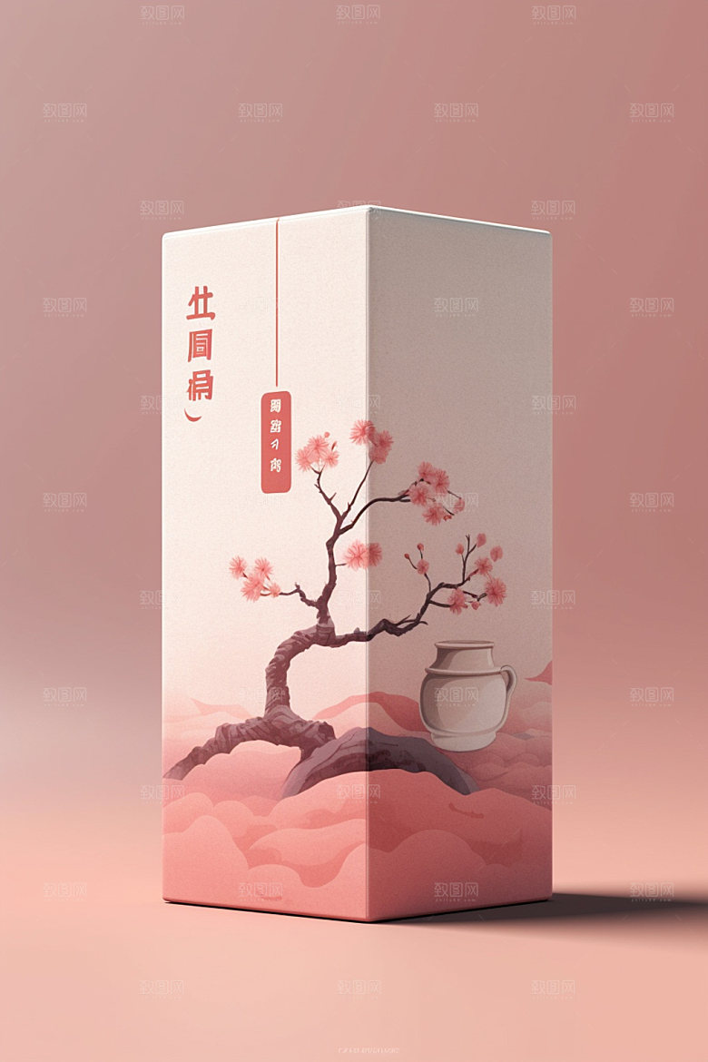 茶叶包装包装设计立体模型