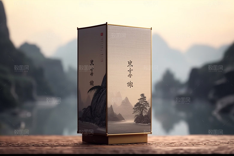 茶叶包装3D包装设计模型