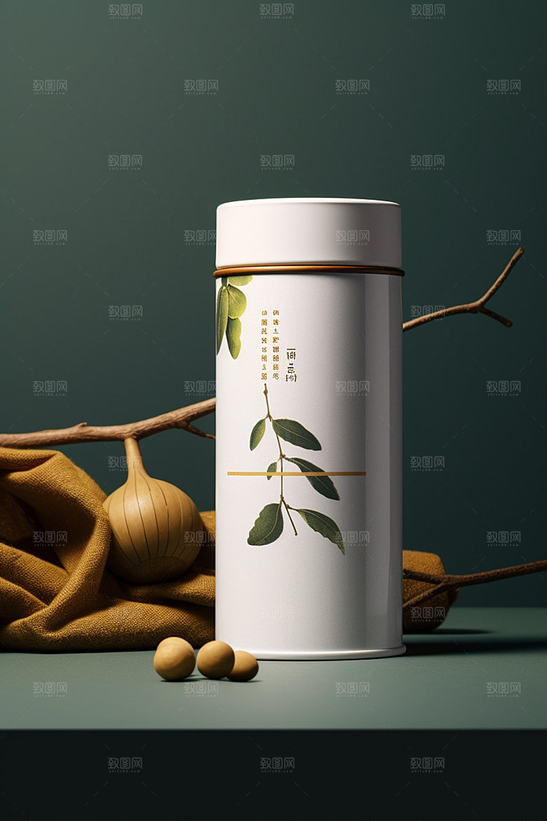 茶叶包装中国风包装设计模型