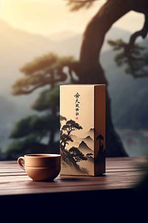 茶叶罐包装设计3D模型