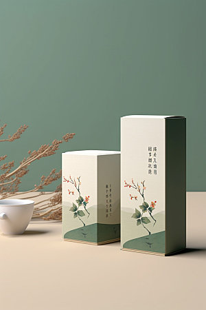 茶叶罐立体包装设计模型