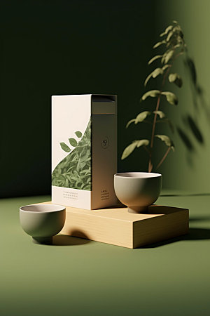茶叶罐3D中式模型