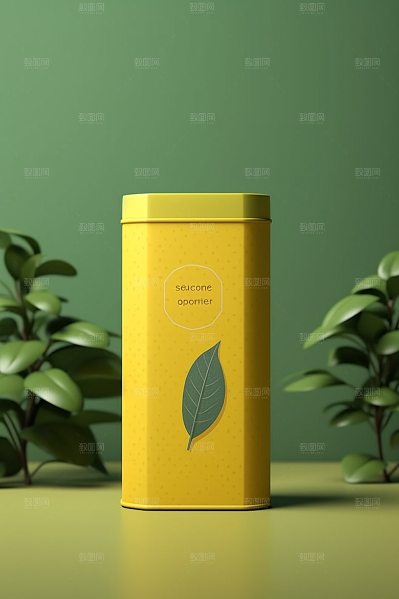 茶叶罐茶叶盒传统模型