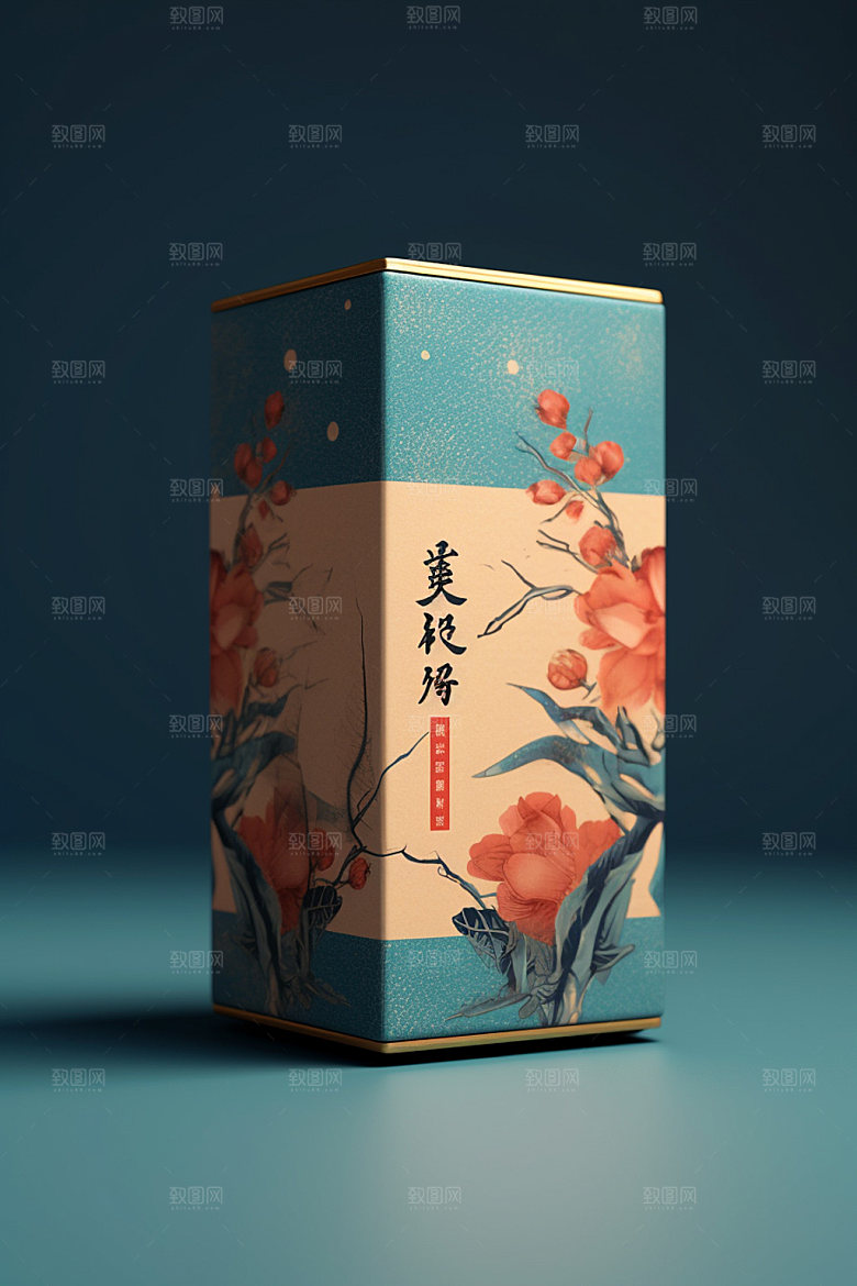 茶叶罐3D立体模型