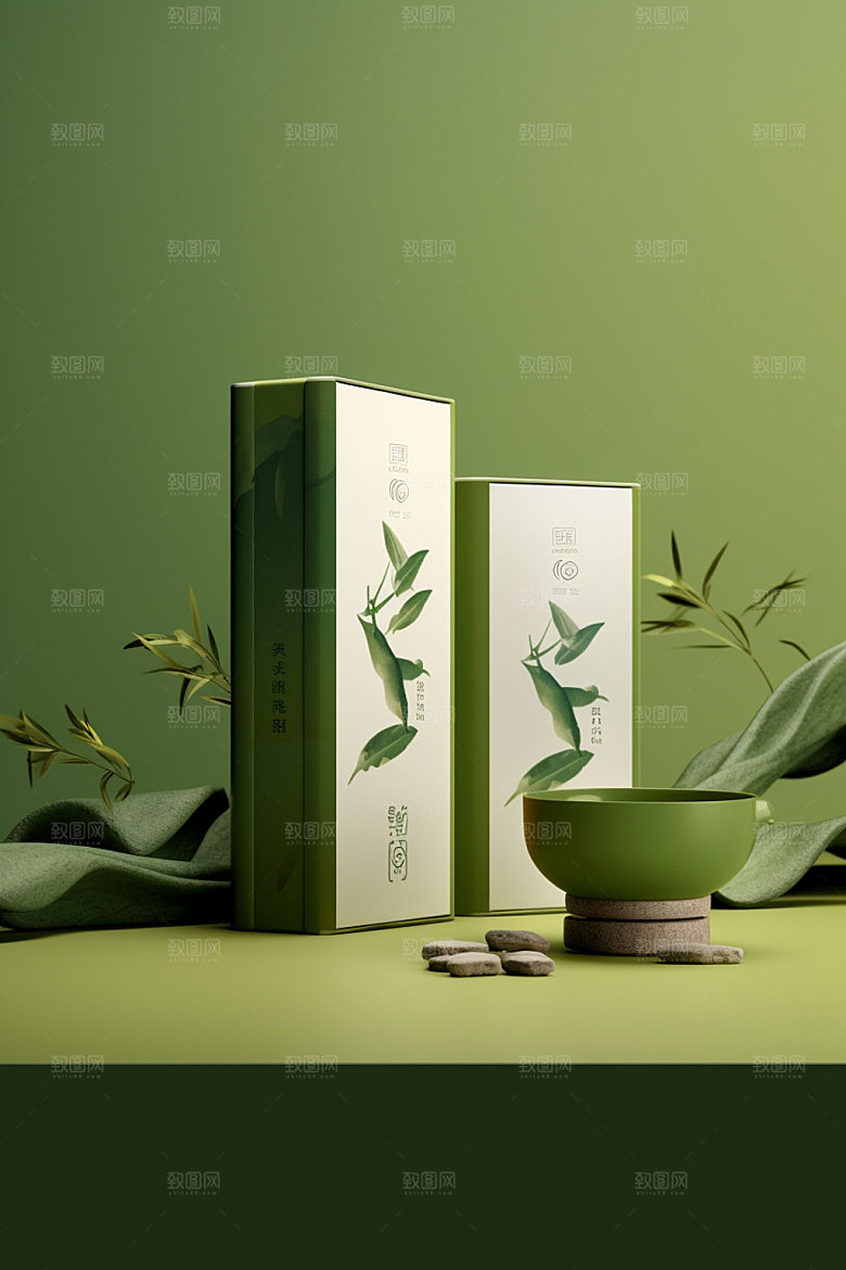 茶叶罐立体3D模型