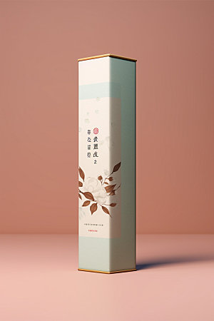 茶叶罐3D中国风模型