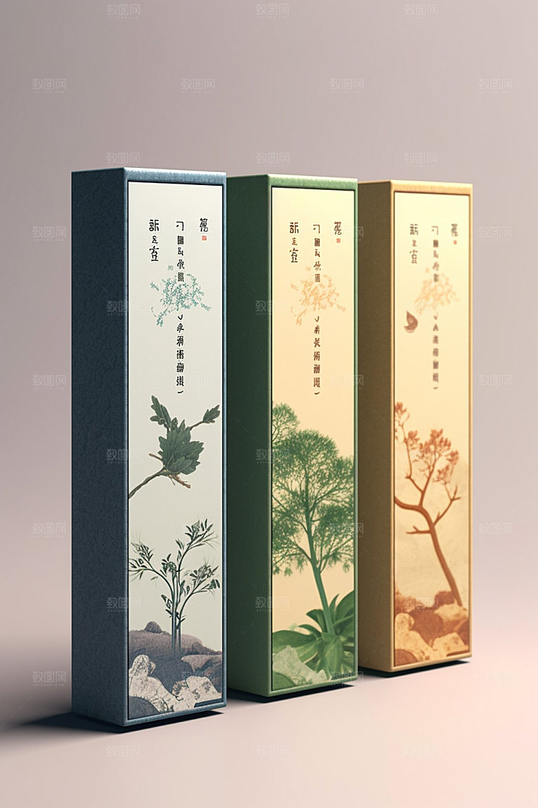茶叶罐包装设计3D模型