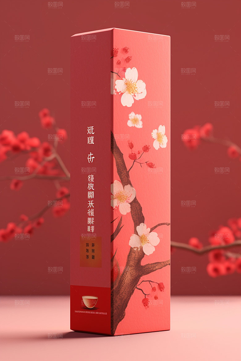 茶叶罐茶叶盒3D模型