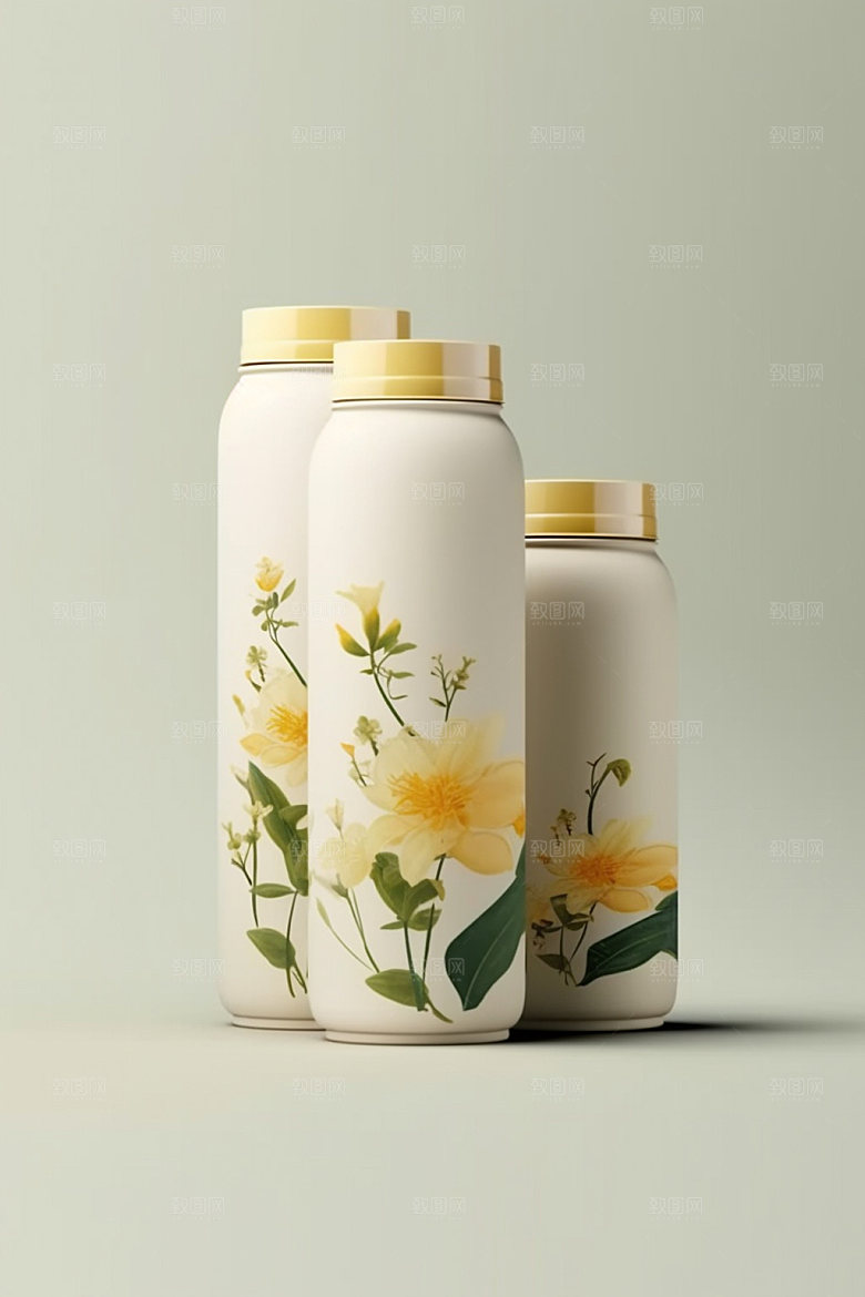 茶叶罐中式茶叶盒模型