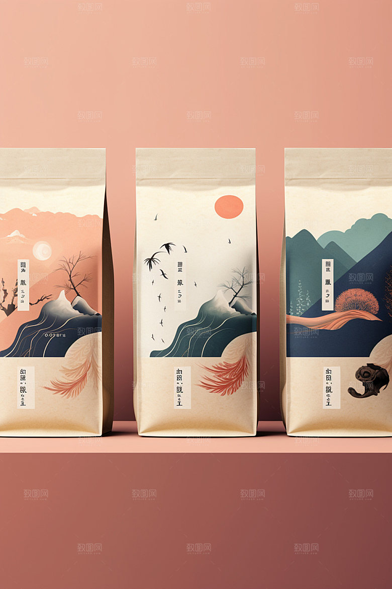 茶叶罐3D茶叶盒模型