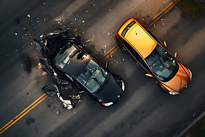 车祸交通安全事故摄影图