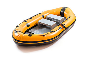 皮划艇高清充气船模型