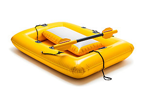 皮划艇皮筏充气艇模型