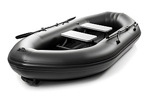 皮划艇充气艇高清模型