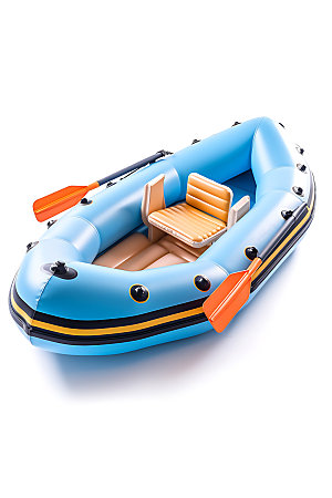 皮划艇救生艇高清模型