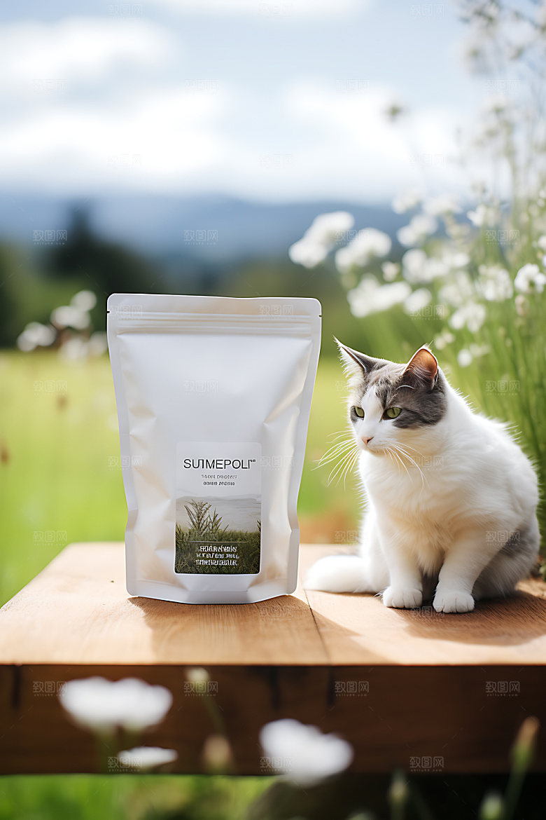 猫粮狗粮商品饲养摄影图