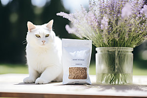 猫粮狗粮产品宠物粮摄影图