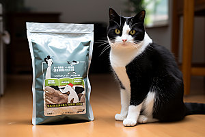 猫粮狗粮产品宠物粮摄影图