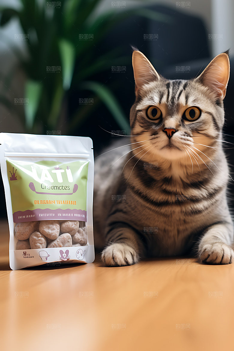 猫粮狗粮养宠饲养摄影图