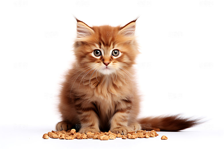 猫粮狗粮商业饲养摄影图