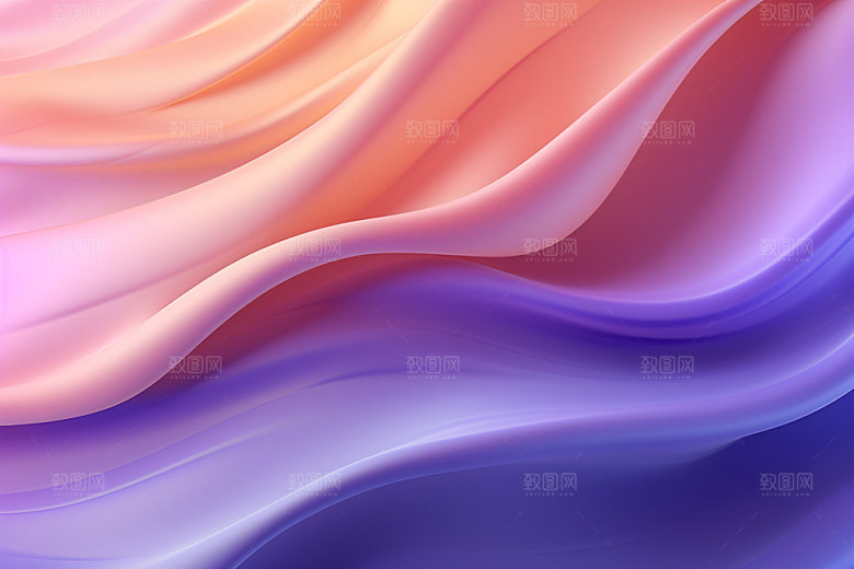 彩色绸缎质感纹理背景图