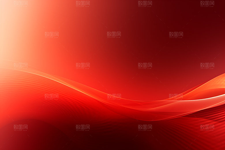 红色简约大气背景图