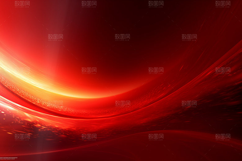 红色大气展板背景图