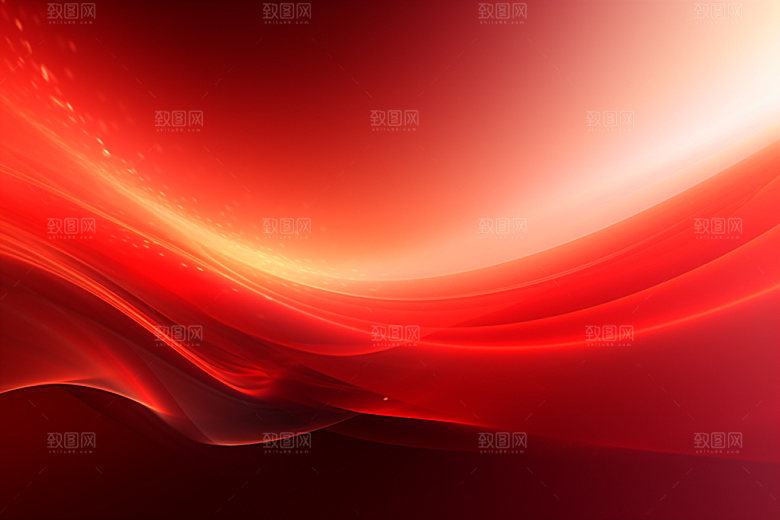 红色抽象党建背景图