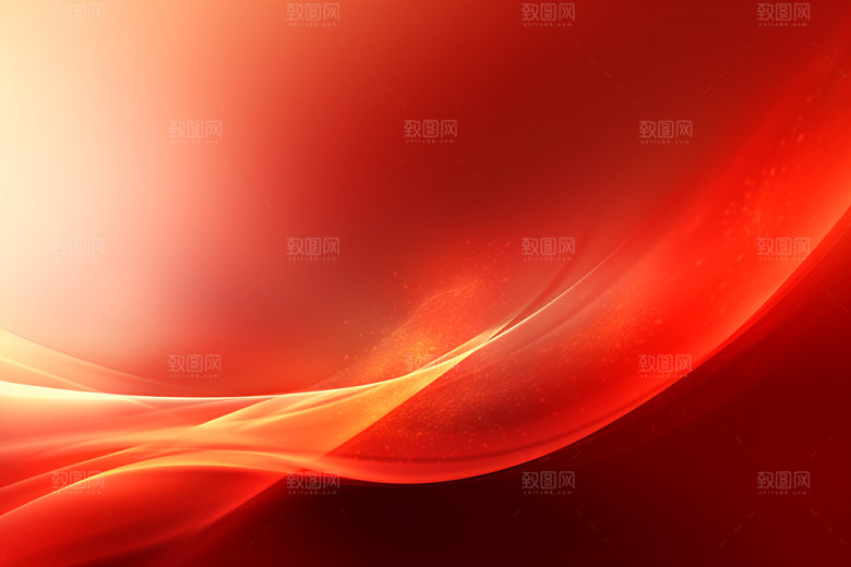 红色抽象大气背景图