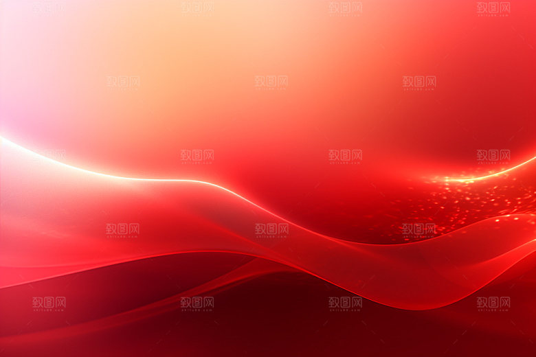 红色展板抽象背景图