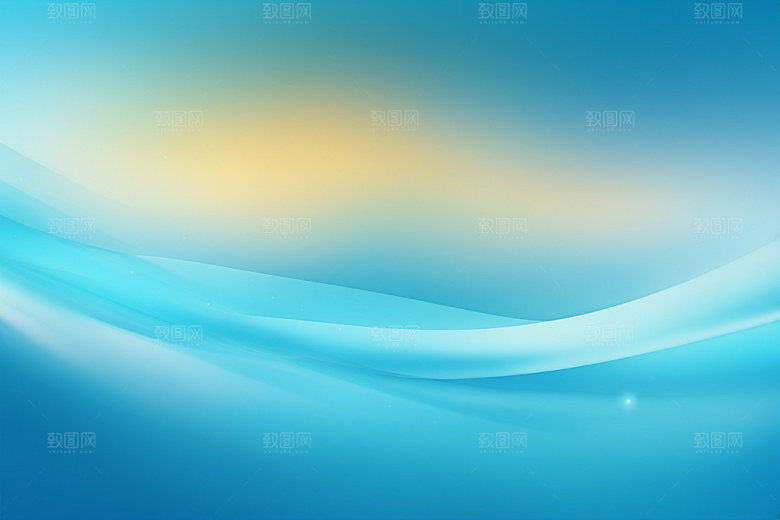 炫彩波浪简约大气背景图