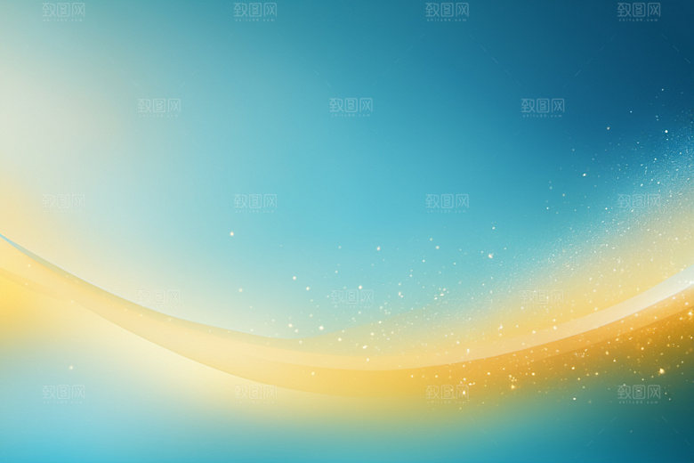 炫彩波浪高清渐变背景图