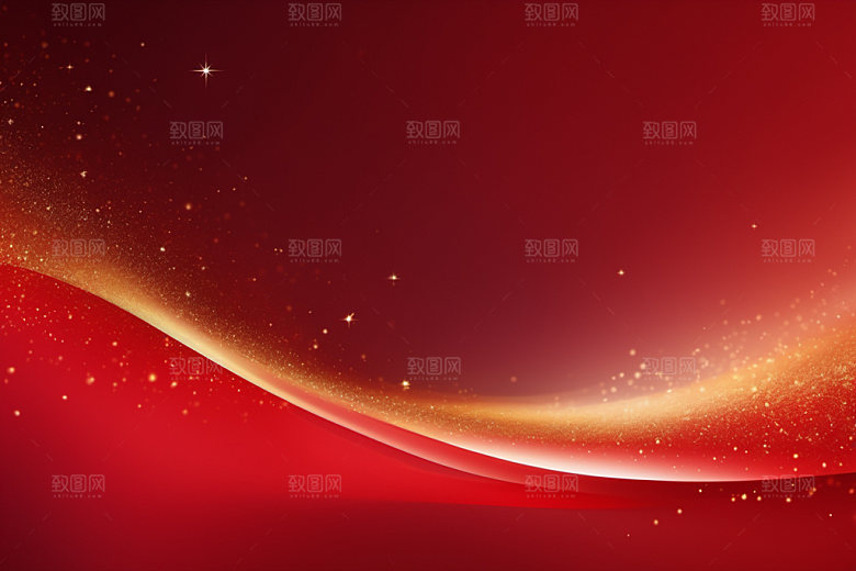 炫彩波浪高清渐变背景图